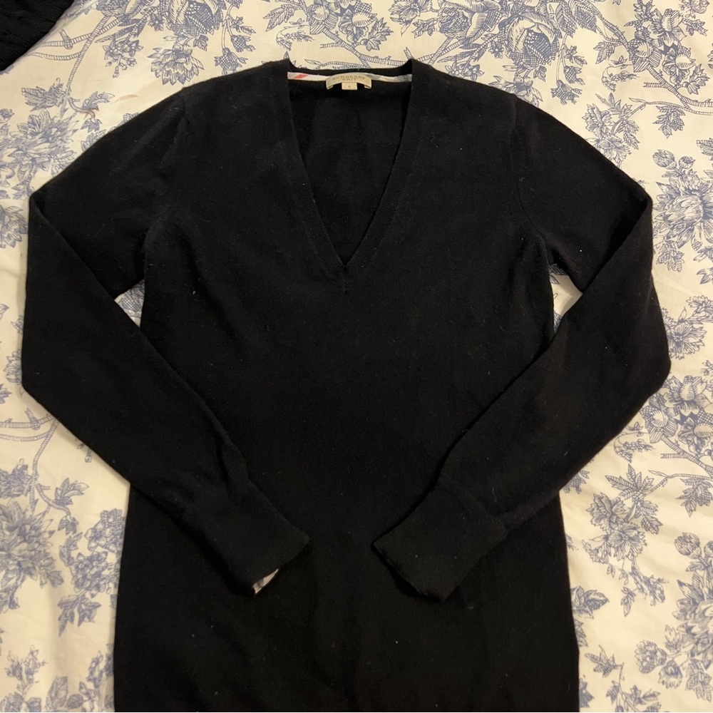 Burberry V-Neck Sweater